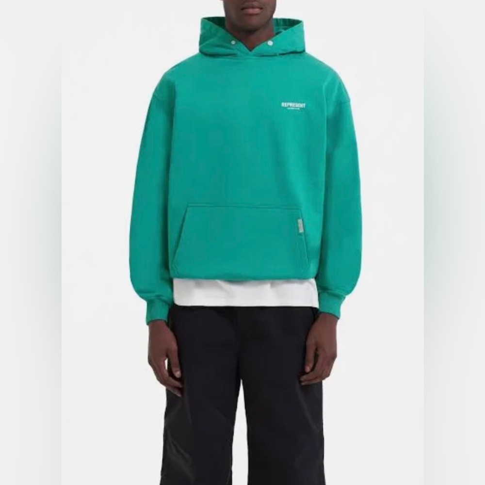 REPRESENT - Me’s Owners Club Hoodie In Teal - Sz: XXL - Jersey- MH4004 - 203.
